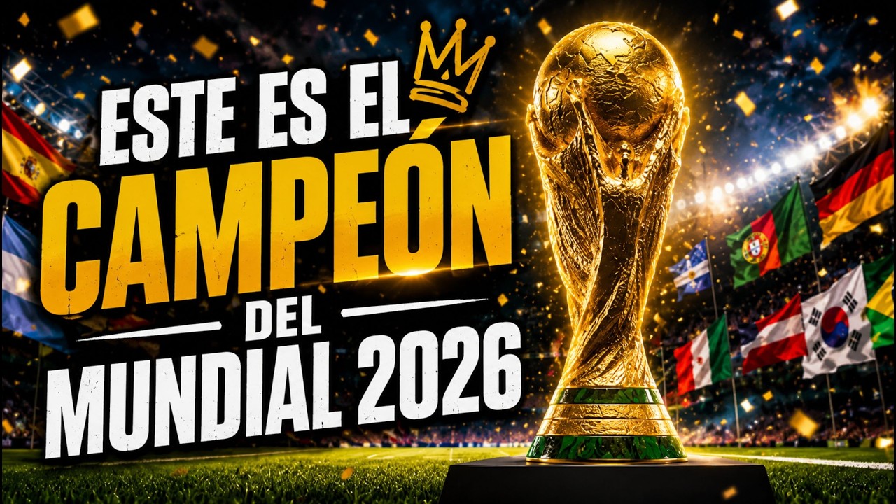 LA PREDICCIÓN se HA CUMPLIDO... ESTA SERÁ LA FINAL de LA COPA del MUNDO 2026 y este SERÍA EL GANADOR