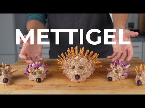 Make your own Mettigel - a German party classic from the past