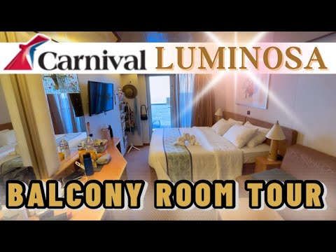 Balcony Room Tour Carnival Luminosa #5340 - Full Review & Top Cruise Hacks