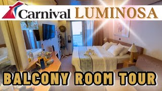 Balcony Room Tour Carnival Luminosa #5340 - Full Review & Top Cruise Hacks