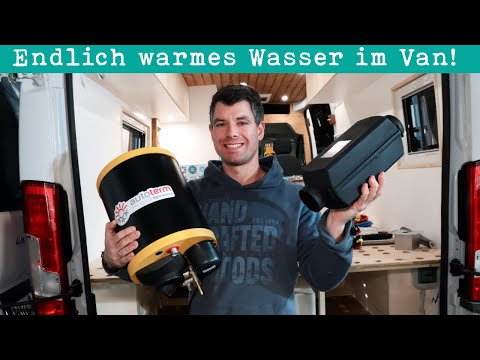 The new Warm Shower Kit 2.0 from tigerexped - CombiBoil & Autoterm auxiliary heater | Ducato conv...