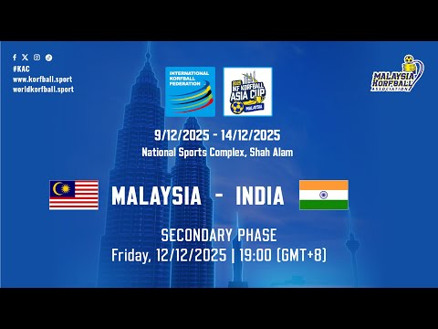 Malaysia (2A) - India (3B) | IKF Korfball Asia Cup 2025