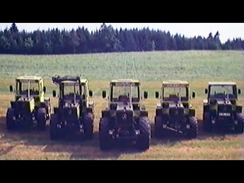 Sehenswerter Werbefilm "Mercedes-Benz MB-trac im Grünland-Einsatz" von Daimler-Benz