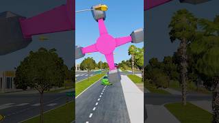 Download lagu Small to Giant Cars vs Large Spiner #beamng #beamngdrive #shorts mp3