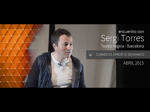 SERGI TORRES - "When Error Fades" - Barcelona, ​​Teatro Regina - April 2015