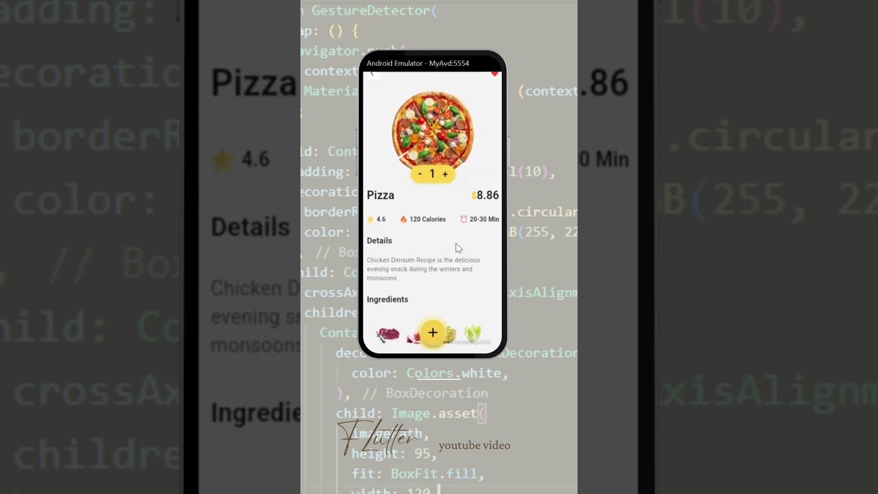 Flutter Food Delivery App UI | Dribbble-Inspired | Beautiful & Responsive UI/UX