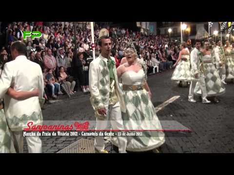 Sanjoaninas 2013 - Marcha da Praia da Vitória 2012 - Carnavais da Gente