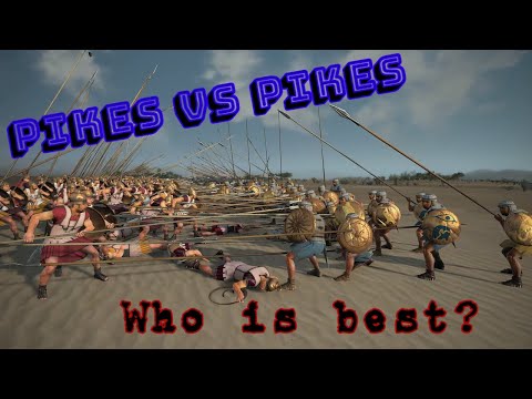 ⚔️Rome Total War 2: Pikemen VS Egyptian Pikemen✔️