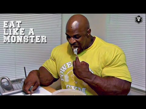IT'S TIME TO EAT LIKE A MONSTER - GROW SOME MUSCLES - BODYBUILDING DIET MOTIVATION