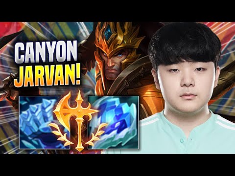 CANYON SHOWS WHY JARVAN IS BROKEN WITH NEW BUFFS! - DK Canyon Plays Jarvan JUNGLE vs Wukong!