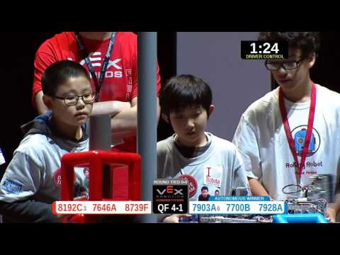 2015 VRC-MS Spir QF4-1 -  (8192C 7903A) 68-Spirit Div-VRC Middle School-VEX Worlds 2015