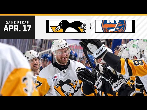 GAME RECAP: Penguins at Islanders (04.17.24) | Carter Plays 1,321st And Final NHL Game