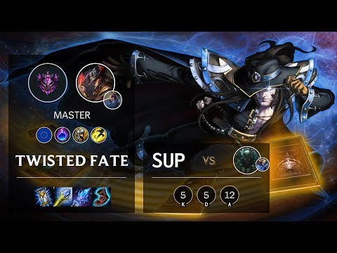 Twisted Fate Support vs Pyke - EUW Master Patch 10.9