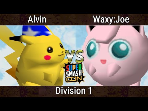 SSC 2023 - Alvin (Pikachu) Vs. Waxy Joe (Jigglypuff) Smash Bros - SSB64