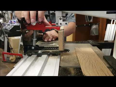 Resawing with the Little Ripper on a Small 10" Rikon Bandsaw! EthAnswers