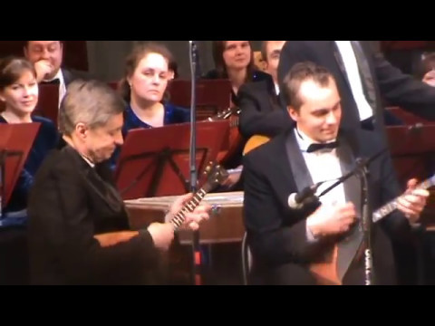 "Озорные наигрыши" Виктор Шуяков секстет балалаек Оркестр народных инструментов им. Некрасова