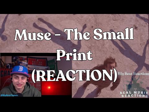 FIRST TIME HEARING!! Muse - The Small Print (LIVE) (REACTION!!)