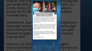 Diam Seribu Bahasa! Bupati Sudewo Bungkam ketika Disinggung Dugaan Suap DJKA
