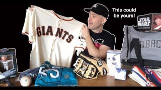 My biggest giveaway ever (signed authentic jersey, Wilson A2K glove, and more)
