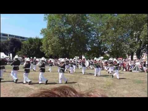BASEL TATTOO 2013 parade freiburg  Royal Corps of Musicians Tonga 3
