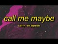 Carly Rae Jepsen Call Me Maybe Sped Up Lyrics I Threw A Wish In The Well
