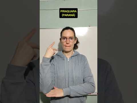 Sinais de Libras: Piraquara (Paraná)