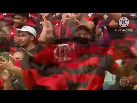Golaço de Bruno Henrique Atlético MG 2X2 FLAMENGO SUPERCOPA DO BRASIL 2022 GLOBO