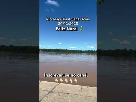 Rio Araguaia Aruanã Goiás 24/12/2025 #rioaraguaia #shorts #riovermelho #fishing #pesca #aruanã
