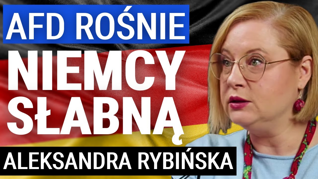 AFD rośnie - Niemcy słabną!