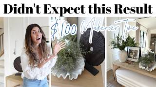 I Spent $100 on My Entryway and Didn't Expect This to be so good!