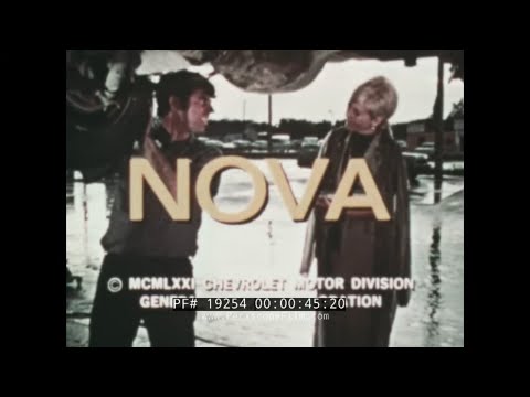 1971 CHEVY NOVA  SALESMAN TRAINING FILM   CHEVROLET AUTOMOBILES  19254