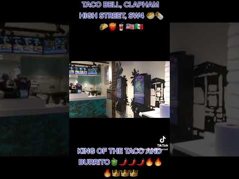 TACO BELL, CLAPHAM HIGH STREET #MUKBANG #VLOG 🥙🌯🌮🍟🥤🫑🌶🌶🌶🇺🇲🇲🇽