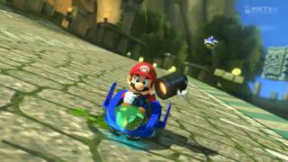 Wii U - Mario Kart 8 - Blue Shell Dodge using Bullet Bill