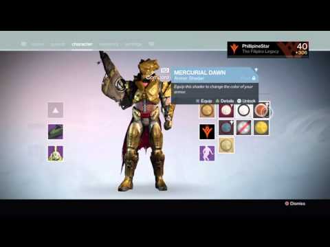 Destiny: All Titan Raid Gear Armours (King's Fall Raid Armours)