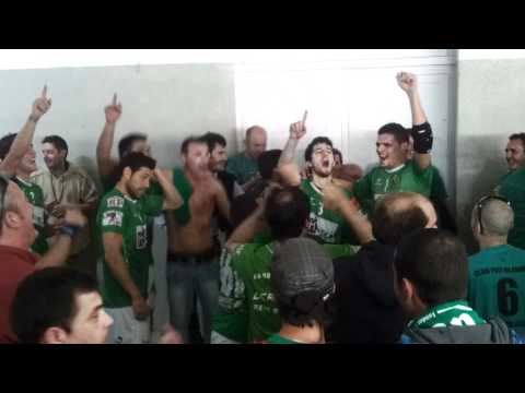 Celebración Clasificación para la final four de la copa Cers