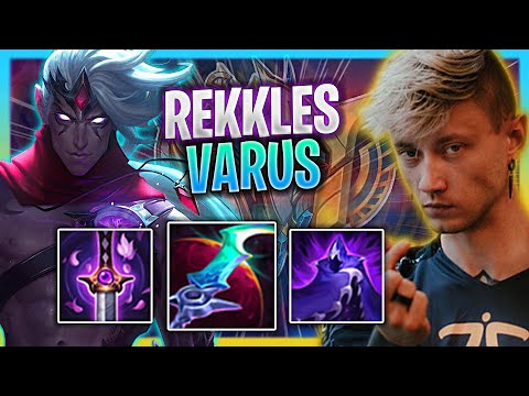 REKKLES IS INSANE WITH VARUS! | FNC Rekkles Plays Varus ADC vs Ashe!  Season 2023