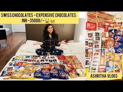 Swiss Chocolates worth 35k 🥹🙀 | Ashritha Vlogs
