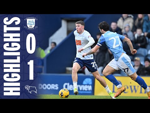 Highlights | PNE 0-1 Derby County