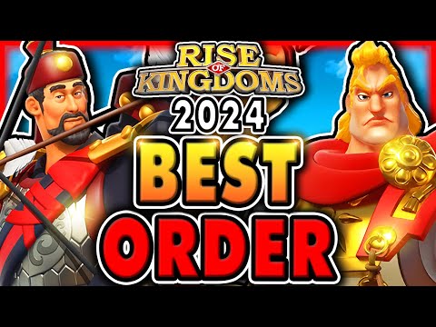 Best F2P Legendary Investment ORDER for NEW PLAYERS! Rise of Kingdoms 2024