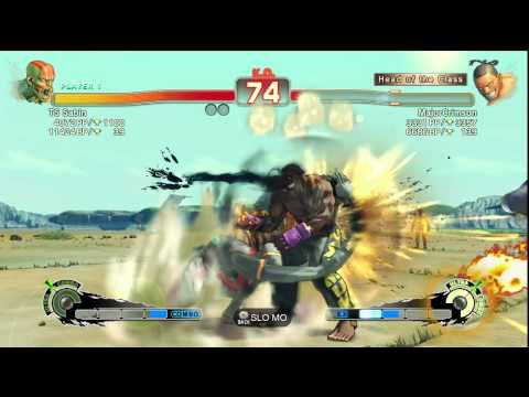TS Sabin (Dhalsim) vs MajorCrimson (DeeJay) XBL Ranked Match