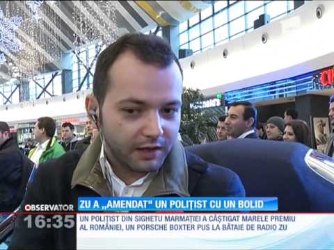 Un poliţist de la circulaţie din Sighetu Marmaţiei a câştigat maşina Innei