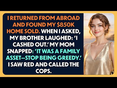 I Returned From Abroad And Found My $850,000 Home Sold. My Brother Laughed: “I Cashed Out.”