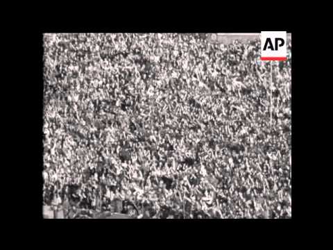 FOOTBALL - YUGOSLAVIA V GERMANY  - NO SOUND