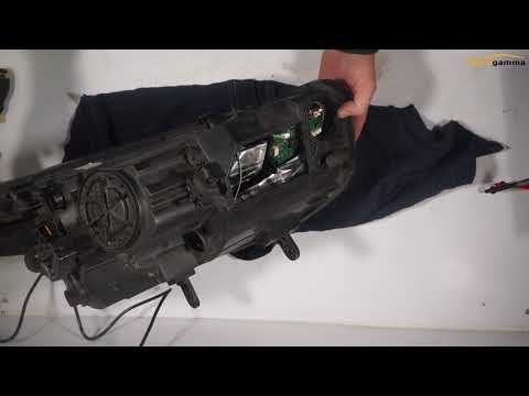 Replacement LED DRL driver repair - Hyundai I40 - How to disassemble the lamp driver