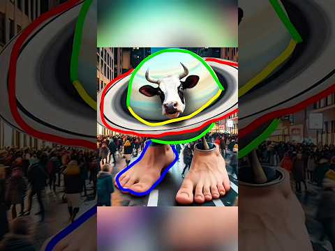 How to draw La Vaca Saturno Saturnita #trending #drawing #shorts