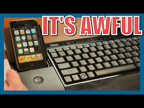 $149.99 in 2010: "iPod Docking Keyboard"