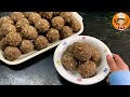 Alsi Pinni Recipe Alsi Ke Laddu Recipe Flax Seeds Laddoo Recipe