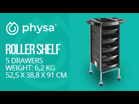 video - Roller shelf RR-6 of Physa