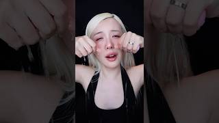 Cry baby cry makeup❤️🩹🎀 #viral #halloween #makeup #萬聖節