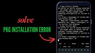 Download the video "How to Fix Termux Package Installation Errors | Quick and Easy Solution"